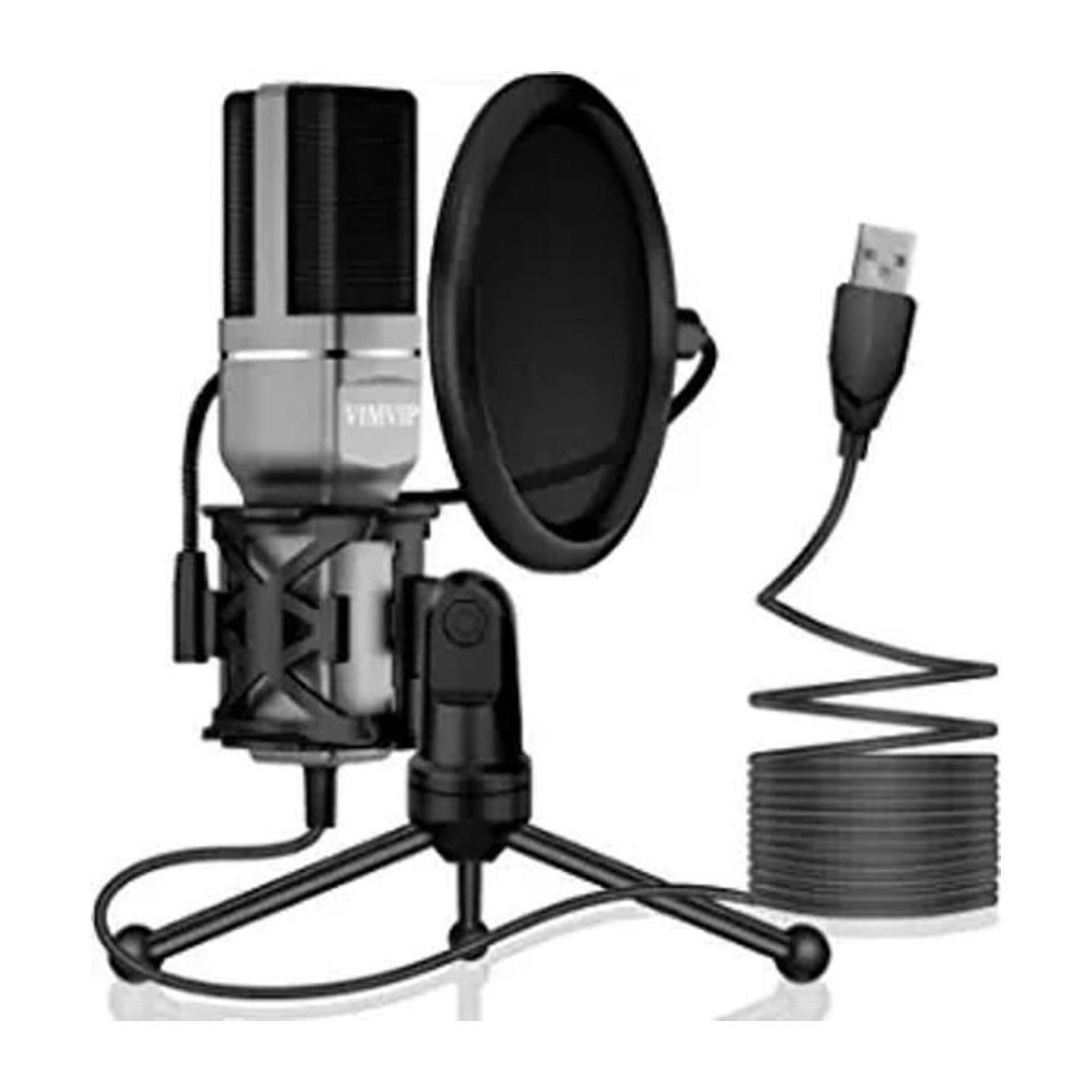 Micrófono USB micrófono VIMVIP para computadora