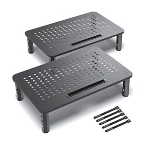 EVOOMI Elevador de soporte para monitor mejorado para una_1