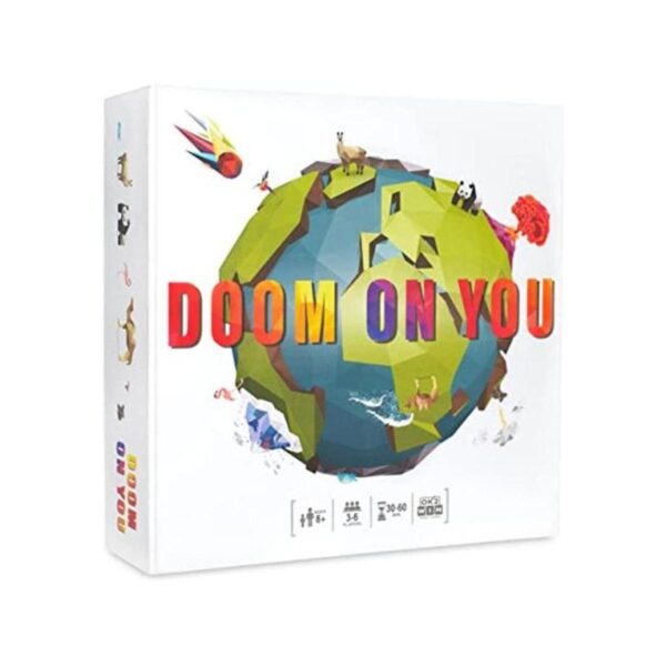 Juego de cartas Doom On You para niños adolescentes_1