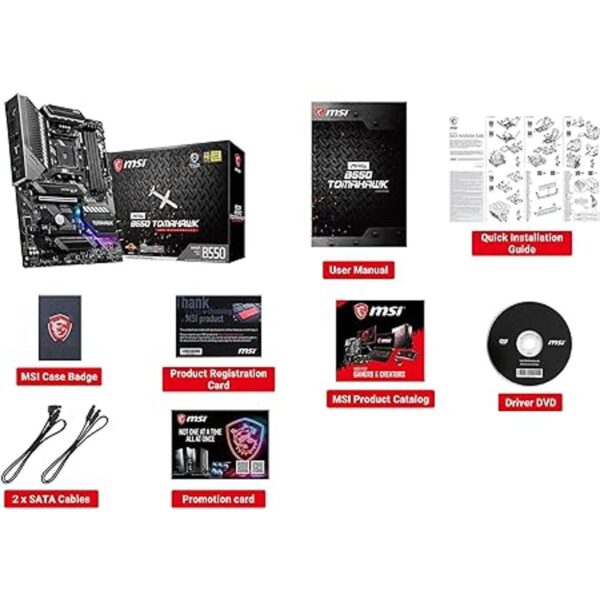 MSI MAG B550 TOMAHAWK Placa base para juegos AMD AM4_2
