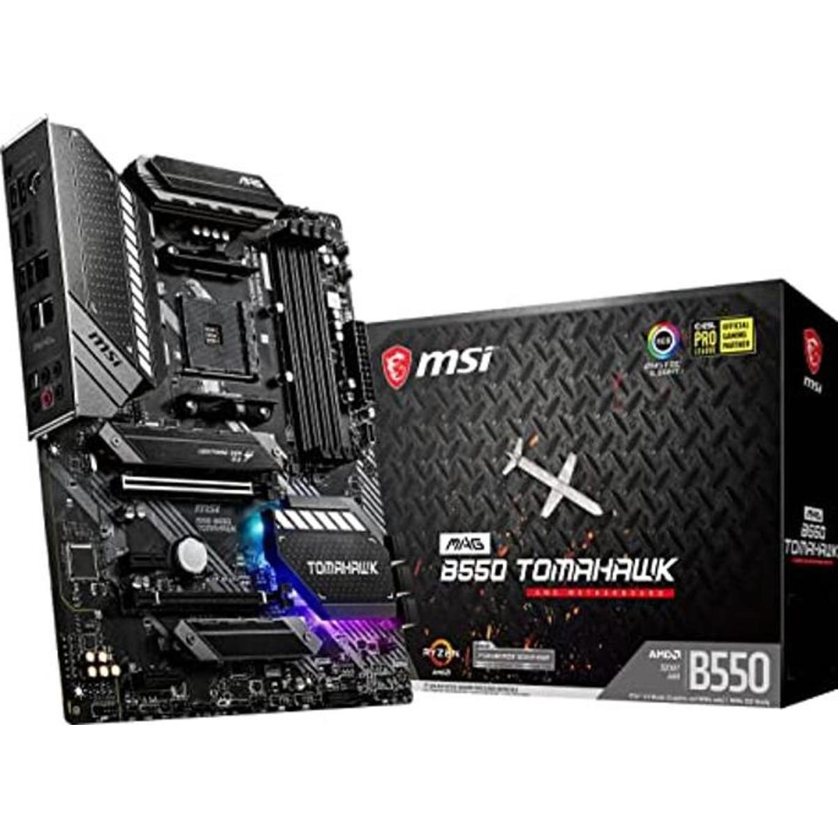 MSI MAG B550 TOMAHAWK Placa base para juegos AMD AM4