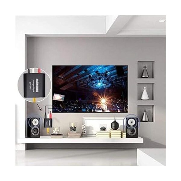Convertidor de audio analógico a digital Hdiwousp RCA RL_4