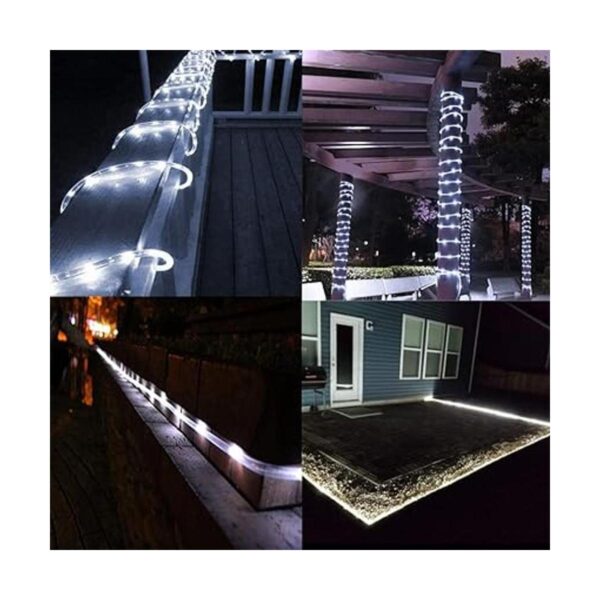 Tira de luces solares de 66 pies 200 LED 8 modos cuerda_6