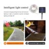 Tira de luces solares de 66 pies 200 LED 8 modos cuerda_4