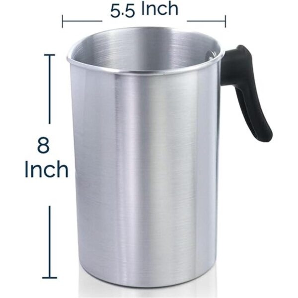 Olla de vertido para hacer velas 88 onzas olla de cera