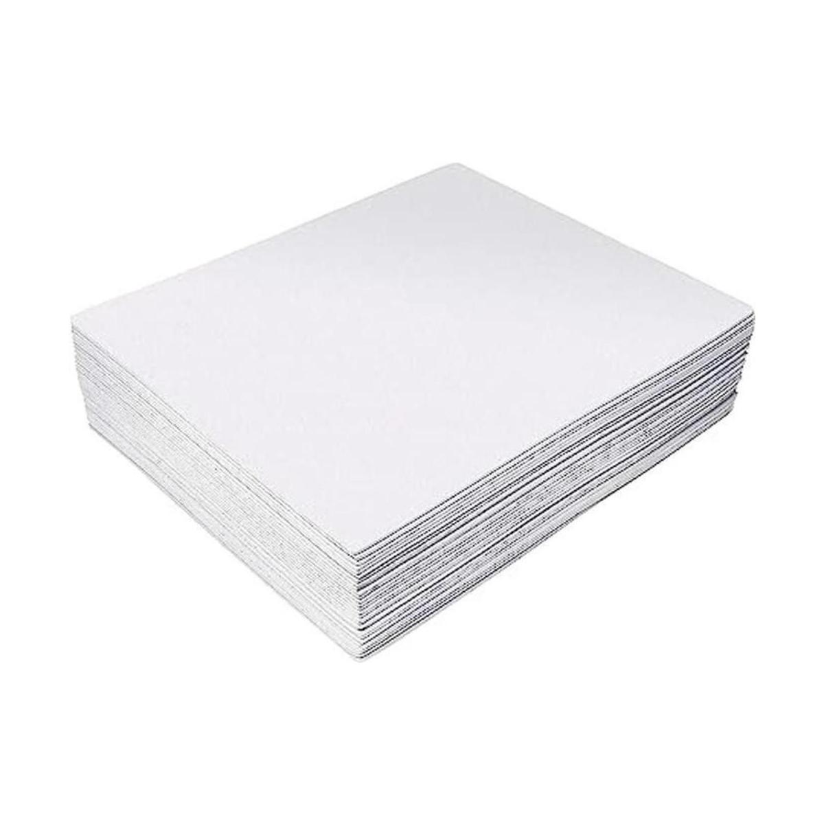 Better Office Products Hojas de espuma EVA blanca