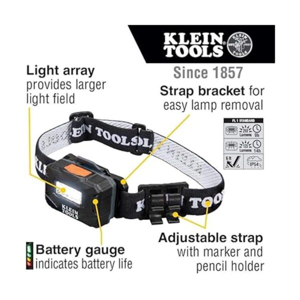Klein Tools 56049 Linterna recargable para faros o LED_2