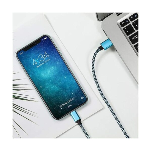 Cable micro USB de 10 pies con carga rápida de 3 A_5