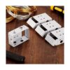 Hotop 4 piezas ciegas soportes de 2 pulgadas de perfil