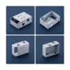 Hotop 4 piezas ciegas soportes de 2 pulgadas de perfil