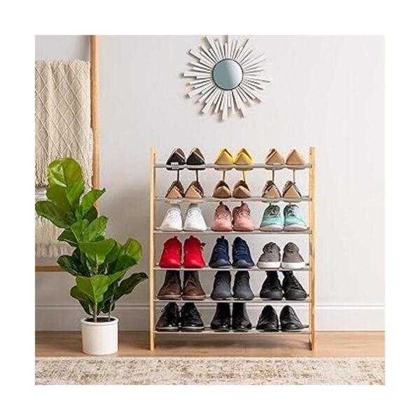 IRIS USA Zapatero de 3 niveles para entrada 15 pares de_3