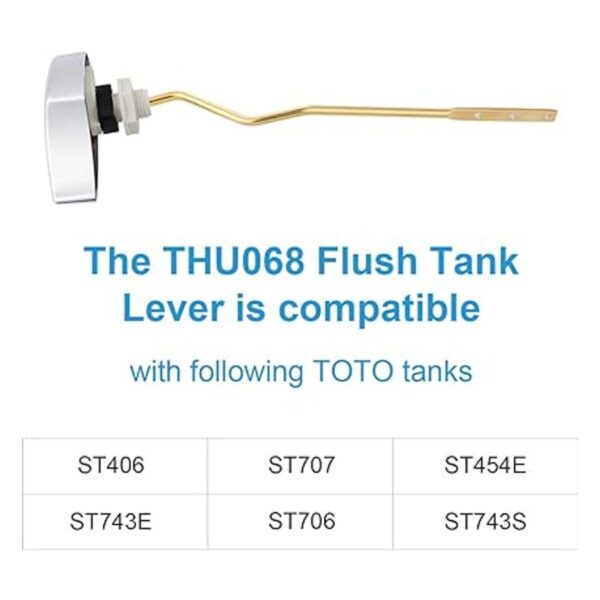 Paquete de 2 manijas de tanque empotradas compatibles con_3