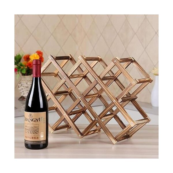 Ferfil Estante para vinos estantes de madera para