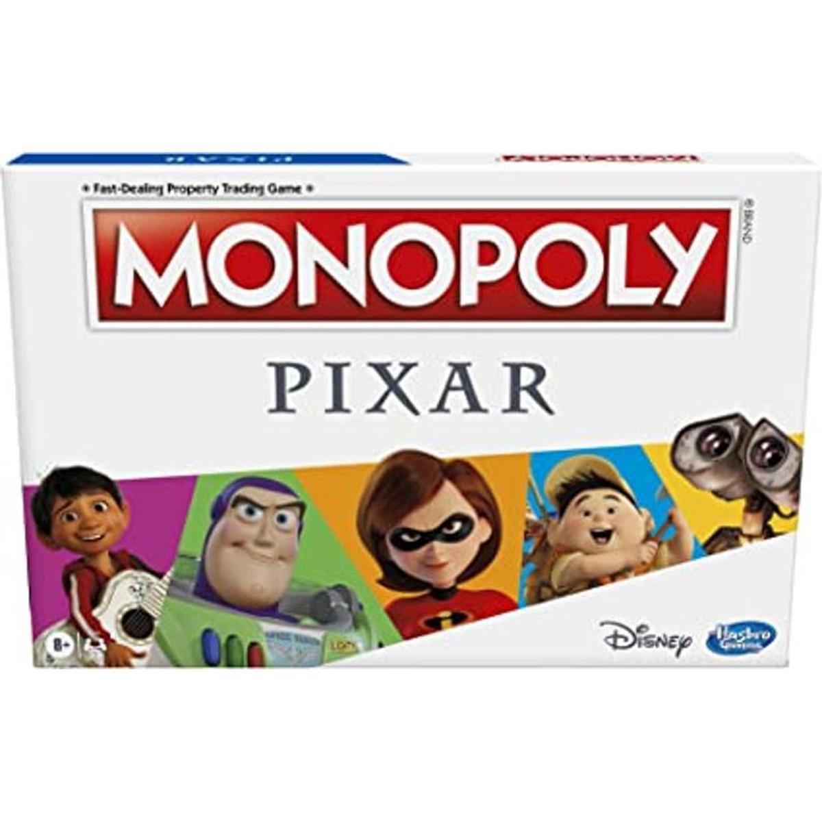 Monopoly Pixar Edition Juego de mesa para niños de 8