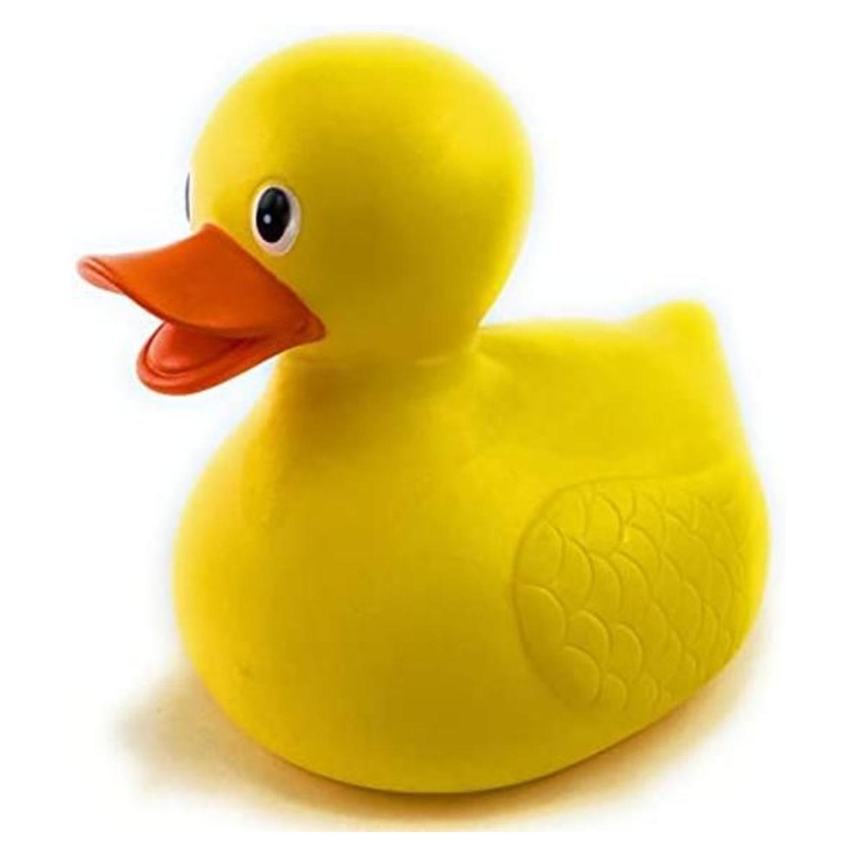 Mttys Toy Stop Pato de goma grande 9 x 6.5 x 7.5