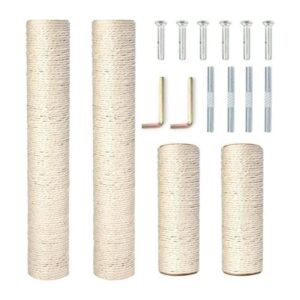 Barelove Cuerdas de sisal para gatos cordel natural para