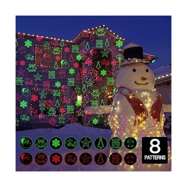 Luces láser de Navidad proyector de luces de Navidad_2
