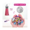 Cridoz 300 borlas para hacer joyas dijes de llavero a
