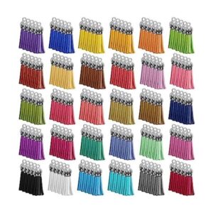 Cridoz 300 borlas para hacer joyas dijes de llavero a