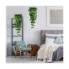 HATOKU 4 plantas colgantes artificiales de 3.6 pies hojas_5