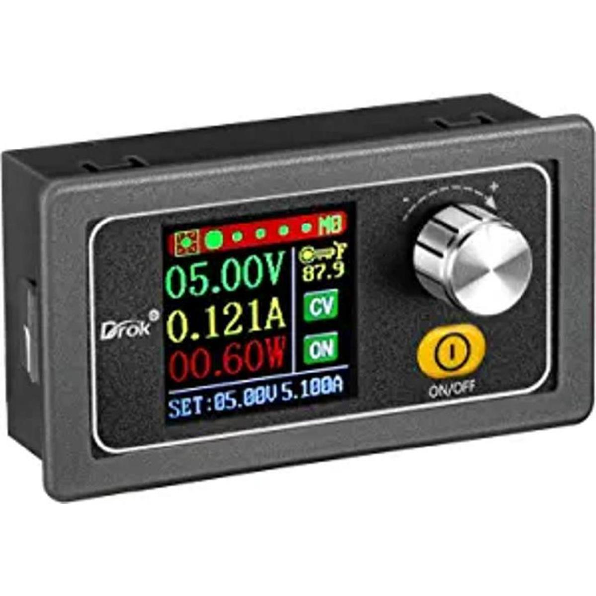 Regulador de voltaje ajustable CC convertidor DROK Buck