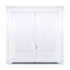 Paquete de 2 manijas de puerta de garaje manijas en T de