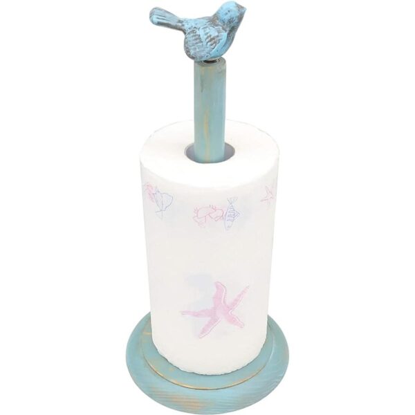 Bird Design Soporte para toallas de papel de madera_2