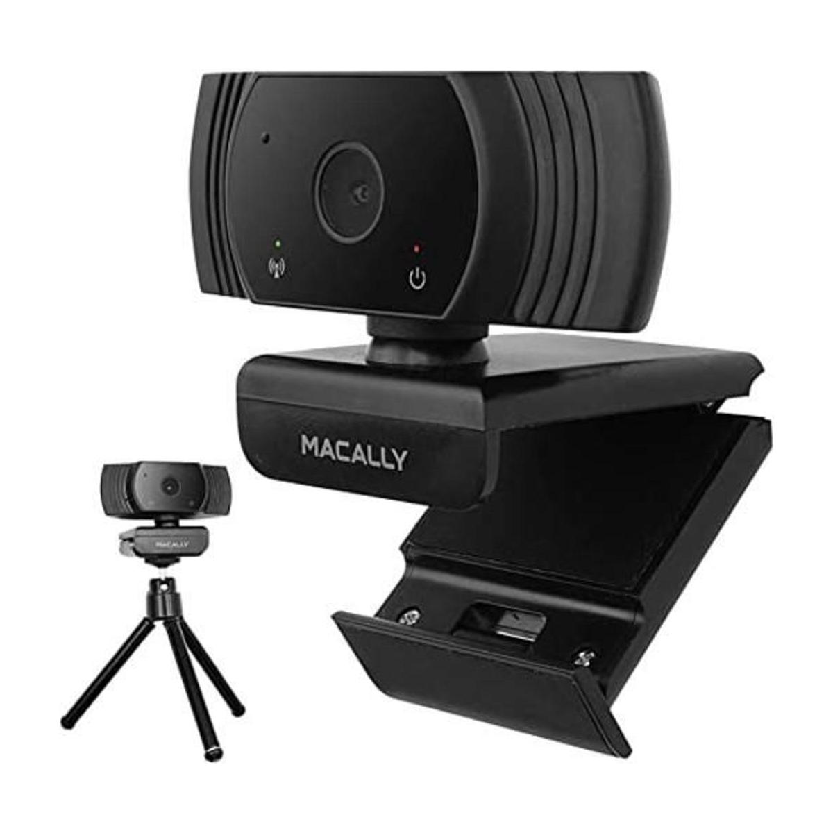 Macally Cámara web 1080P con micrófono manténgase