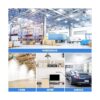 Bombilla LED E39 de 80 W equivalente a 800 W equivalente