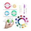 Kit de hilo para hacer pompones 4 piezas para hacer