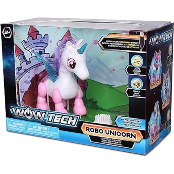 NKOK USB PetBotz Robo Unicornio recargable Miniatura_6
