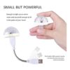 Mini luz USB para discoteca con extensor USB flexible 3
