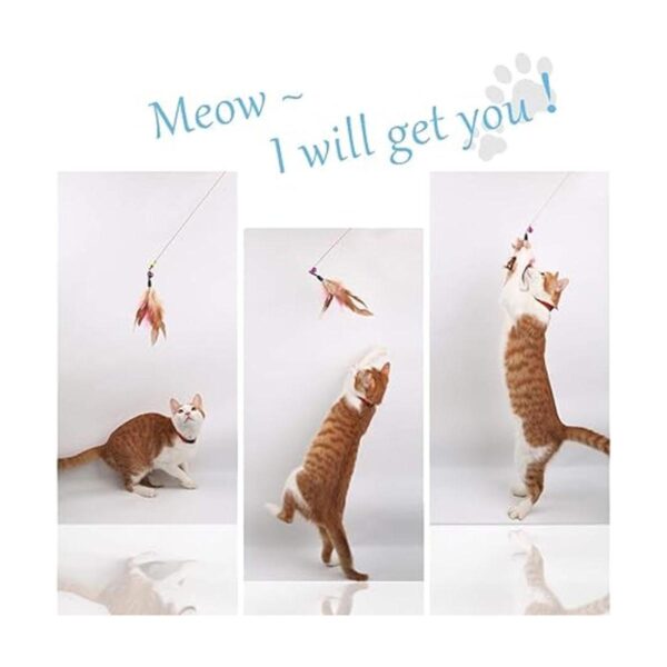 MAIYU Juguete de varita de pluma de gato paquete de 3_2