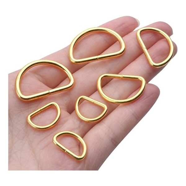 BronaGrand 100 anillos en D de metal multiusos