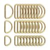 BronaGrand 100 anillos en D de metal multiusos