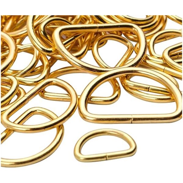 BronaGrand 100 anillos en D de metal multiusos