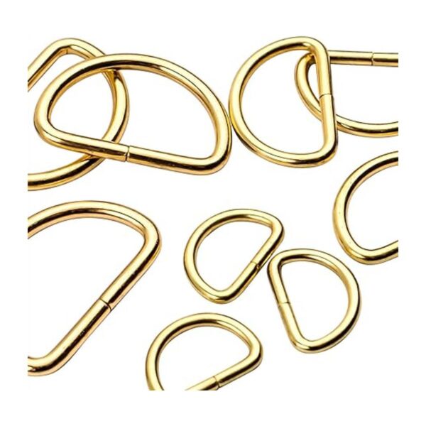 BronaGrand 100 anillos en D de metal multiusos