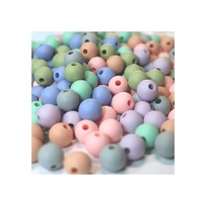 BLUE RABBIT CO Cuentas de silicona para hacer llaveros_1