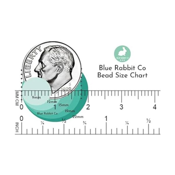 BLUE RABBIT CO Cuentas de silicona para hacer llaveros_5