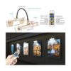 BIGMONAT Luces de imagen inalámbricas para pinturas luz