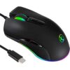 IULONEE Ratón tipo C ratón con cable USB C ratón para_1