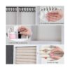 Keebofly Joyero organizador de pared con madera rústica de