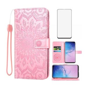 Funda para Samsung Galaxy S10e Billetera con Vidrio_1