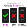 Funda para Samsung Galaxy S10e Billetera con Vidrio_2