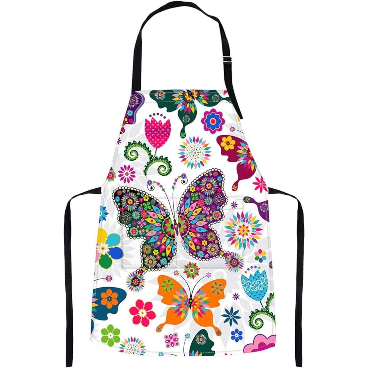 Britimes Delantal Home para cocina hornear jardinería