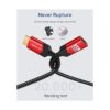 Cable de extensión HDMI de 3.3 pies JSAUX 4K 60 Hz cable_6