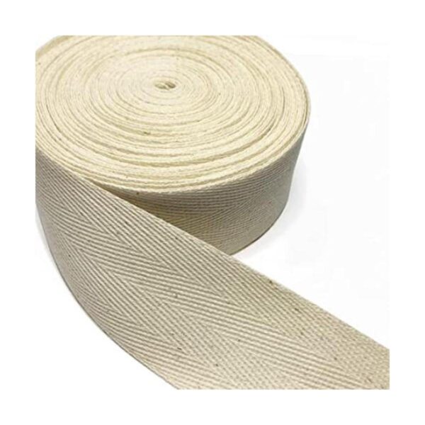 38mm 112 Herringbone Cotton Twill Tape Trim by_1