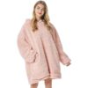 Felicigeely Sudadera de gran tamaño manta de forro polar_1
