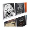 Cerpourt Paquete de 8 estantes de exhibición de discos de_1