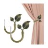 HIKMLK Soportes de cortina en forma de hoja 2 piezas_1